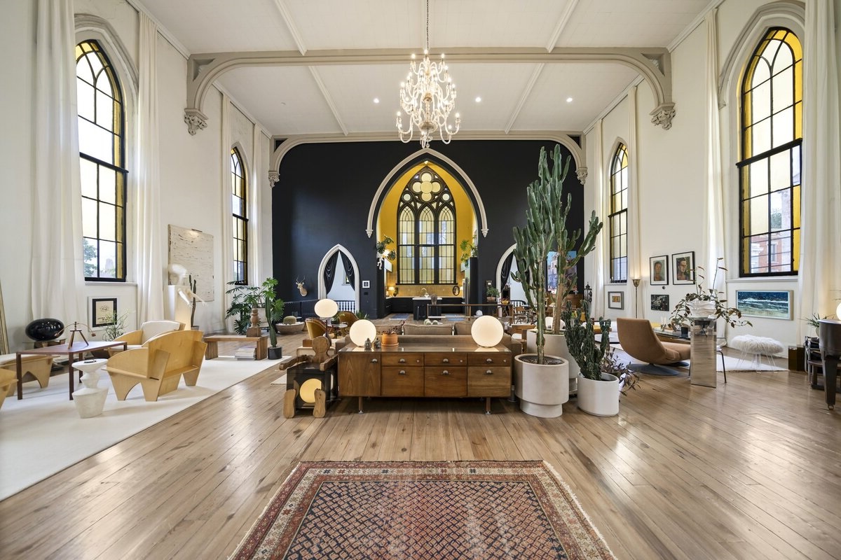 1800s Church-Turned-Estate for Sale.