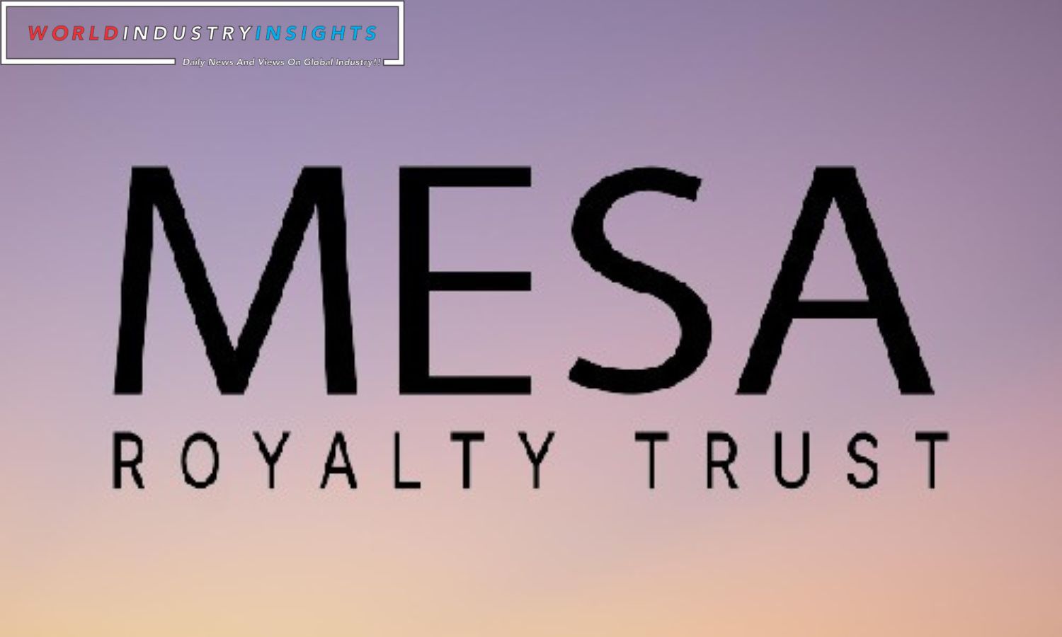 Mesa Royalty Trust August 2023 Income