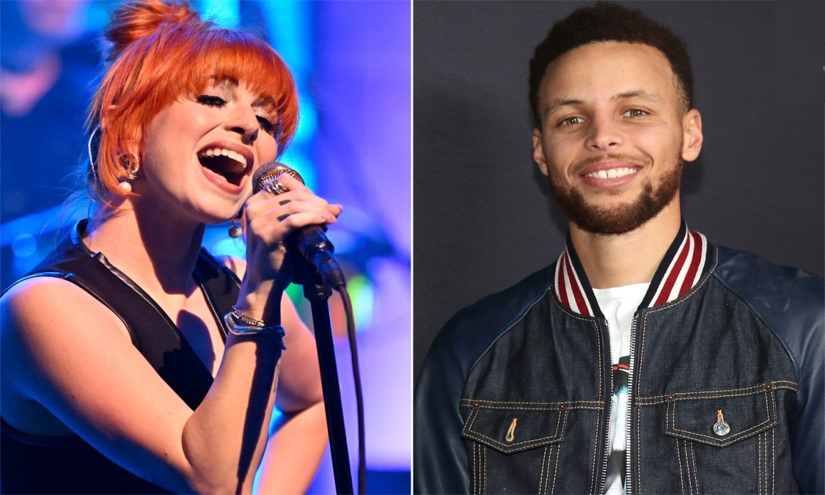 Stephen Curry Joins Paramore Onstage