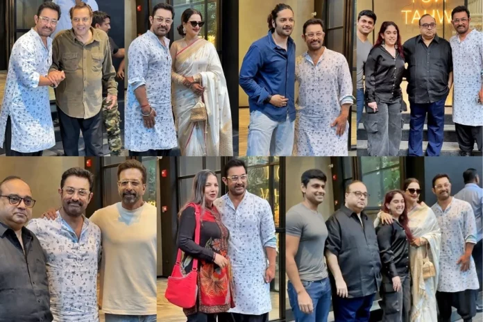 Aamir Khan special screening of Loveyapa Aamir Khan special screening of Loveyapa