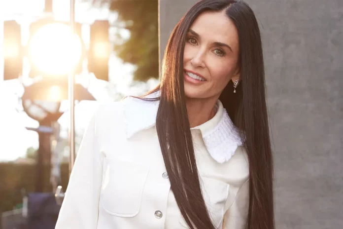 Demi Moore discusses Oscar nomination and blended family dynamics