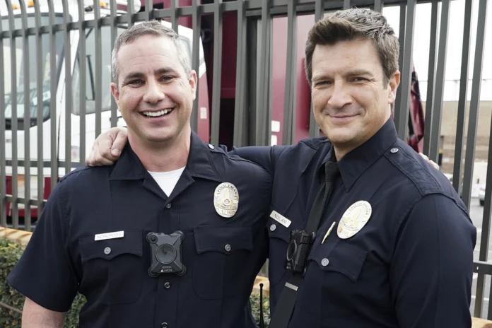 Nathan Fillion uncomfortable LAPD uniform experience