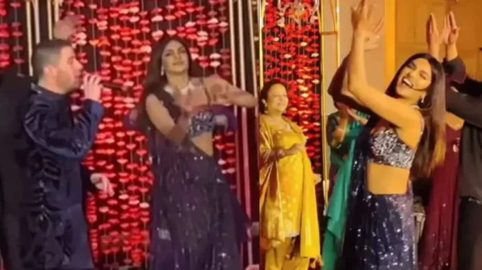 Nick Jonas singing in Hindi at wedding