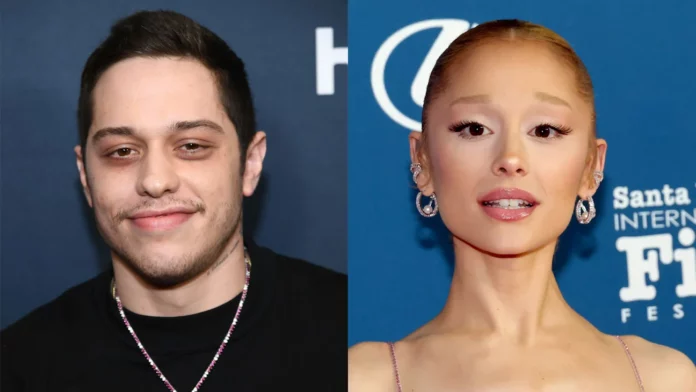 Pete Davidson supports Ariana Grande for Oscar win Pete Davidson supports Ariana Grande for Oscar win