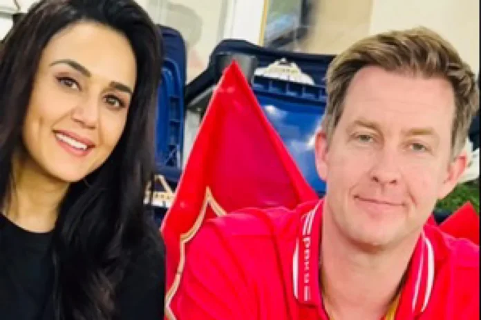 Preity Zinta and Gene Goodenough throwback photo