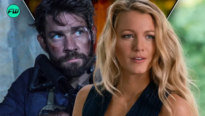 Blake Lively emotionally blackmailed by John Krasinski for IF movie Blake Lively emotionally blackmailed by John Krasinski for IF movie