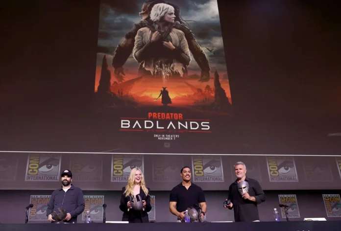 Elle Fanning Predator Badlands character