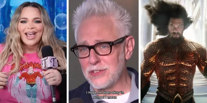 James Gunn on Aquaman baby name James Gunn on Aquaman baby name