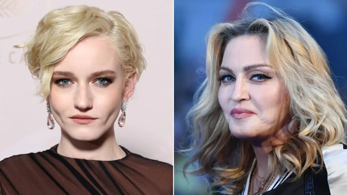Julia Garner Madonna biopic update