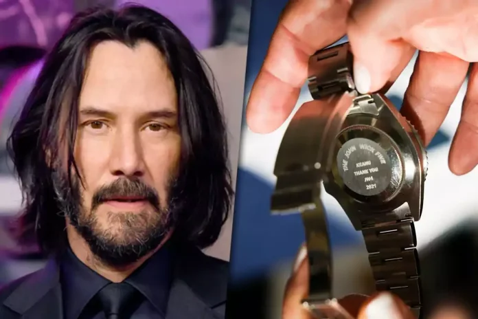 Keanu Reeves stolen watches recovered