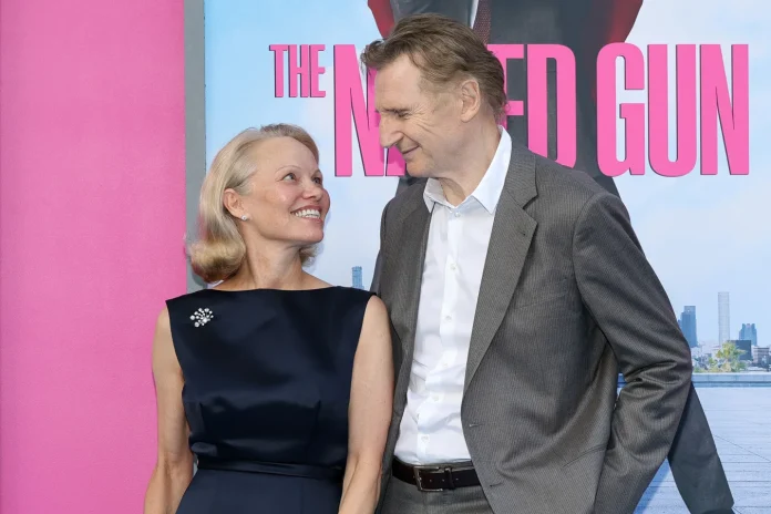 Liam Neeson Naked Gun comeback Liam Neeson Naked Gun comeback