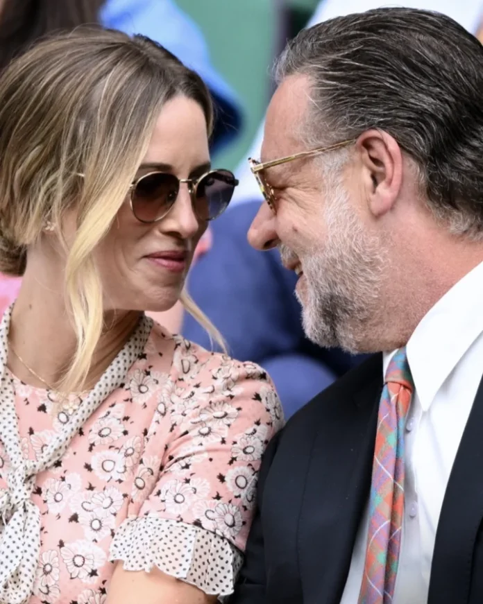 Russell Crowe engagement rumors Wimbledon Russell Crowe engagement rumors Wimbledon