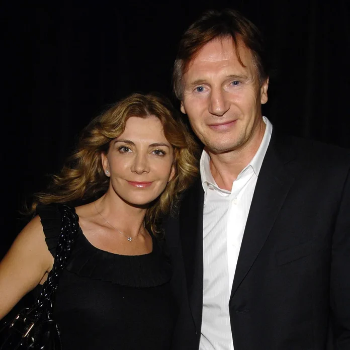 Liam Neeson talks late wife