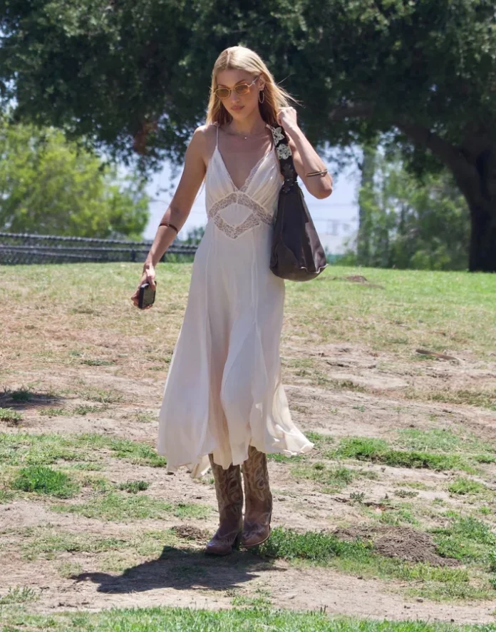 Rihanna maternity style white shirt