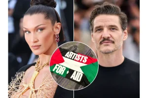 Pedro Pascal, Bella Hadid Lead Artists for Aid for Palestine, Sudan