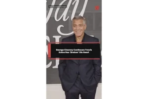 George Clooney Grills Travis Kelce on Hollywood Future