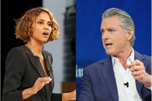 Halle Berry Blasts Newsom: Menopause Bill Fight Heats Up