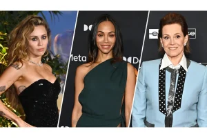 Zoe Saldana Shines at Star-Studded Avatar Premiere in Hollywood