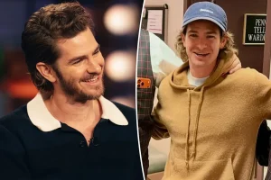 Andrew Garfield Stuns with Blond Debut and Clean-Shaven Look