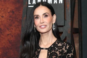 Demi Moore Turns Heads in Daring Sheer Dress at Awards