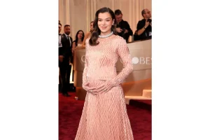 Hailee Steinfeld Stuns With Pregnancy Reveal at Golden Globes