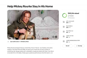 Mickey Rourke Slams Viral GoFundMe Amid Eviction Claims
