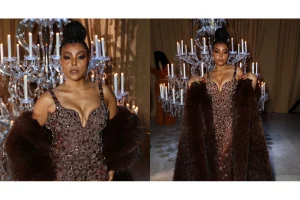 Taraji P. Henson Stuns in Luxe Couture at Paris Fashion Week