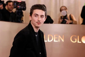 Timothée Chalamet Scores Stunning Golden Globe Win for Comedy