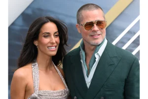 Brad Pitt and Girlfriend Make Low-Key Greece Touchdown