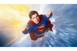 david corenswet shines in stunning new justice league fan poster