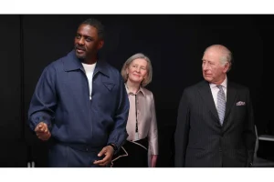 Idris Elba Jokes About Improv With King Charles During Visit