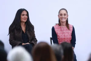Salma Hayek Champions Mexican Film Production With Sheinbaum