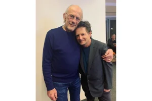 Christopher Lloyd and Michael J. Fox Reunite in Iconic Photo