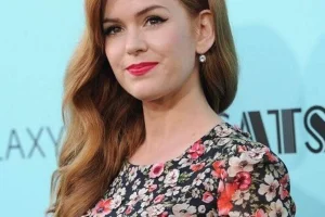 Isla Fisher Stuns in Leather Jacket at Paris Fashion Week