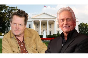 Michael J. Fox and Michael Douglas Share Rare Reunion Photo